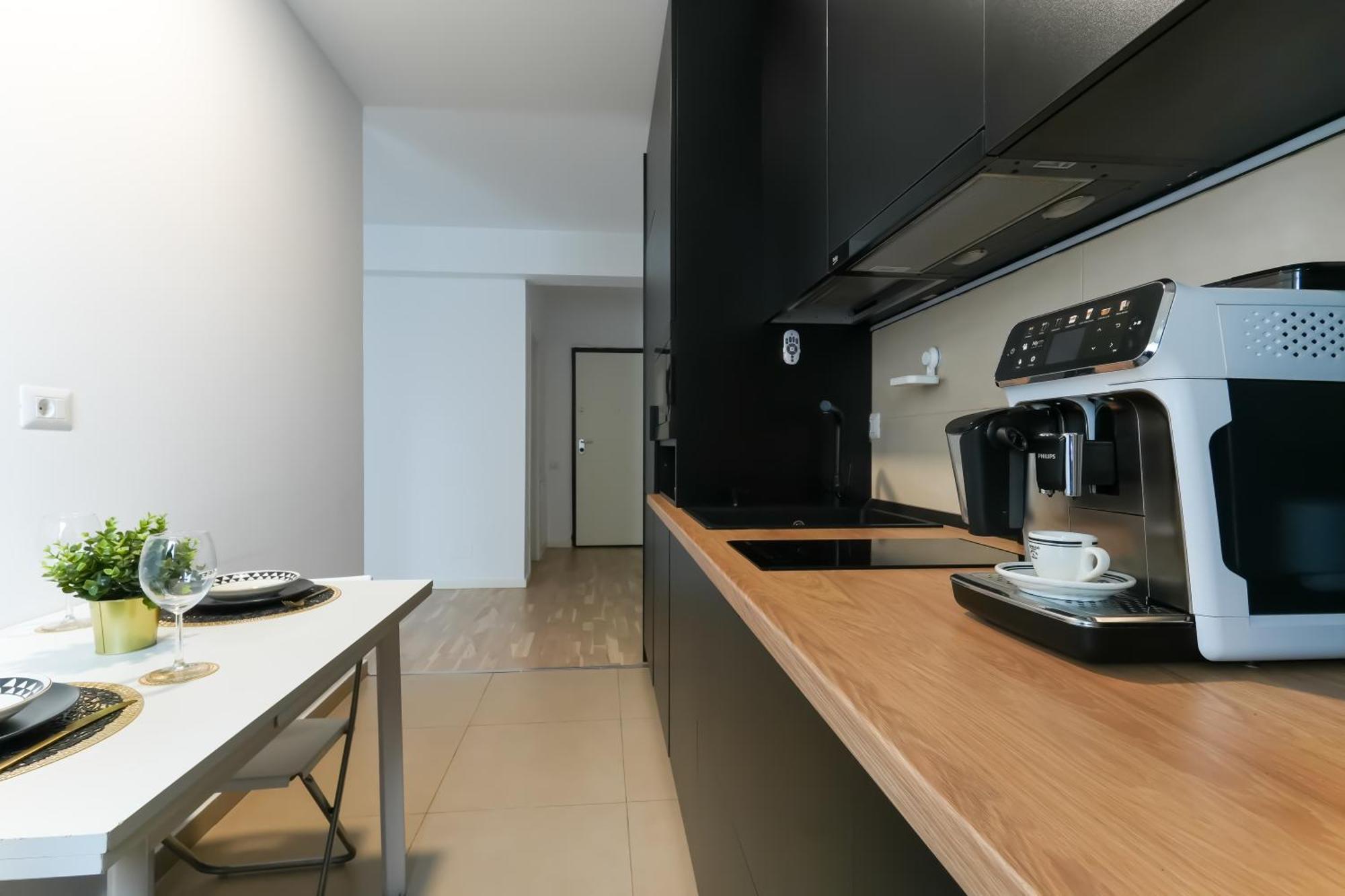 Ana - Cozy & Quiet Apt With Balcony & Garden View Bukarest Kültér fotó